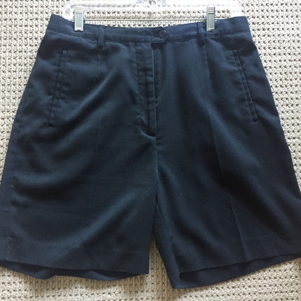 Women's Black Golf Shorts by Cutter and Buck Sz 10